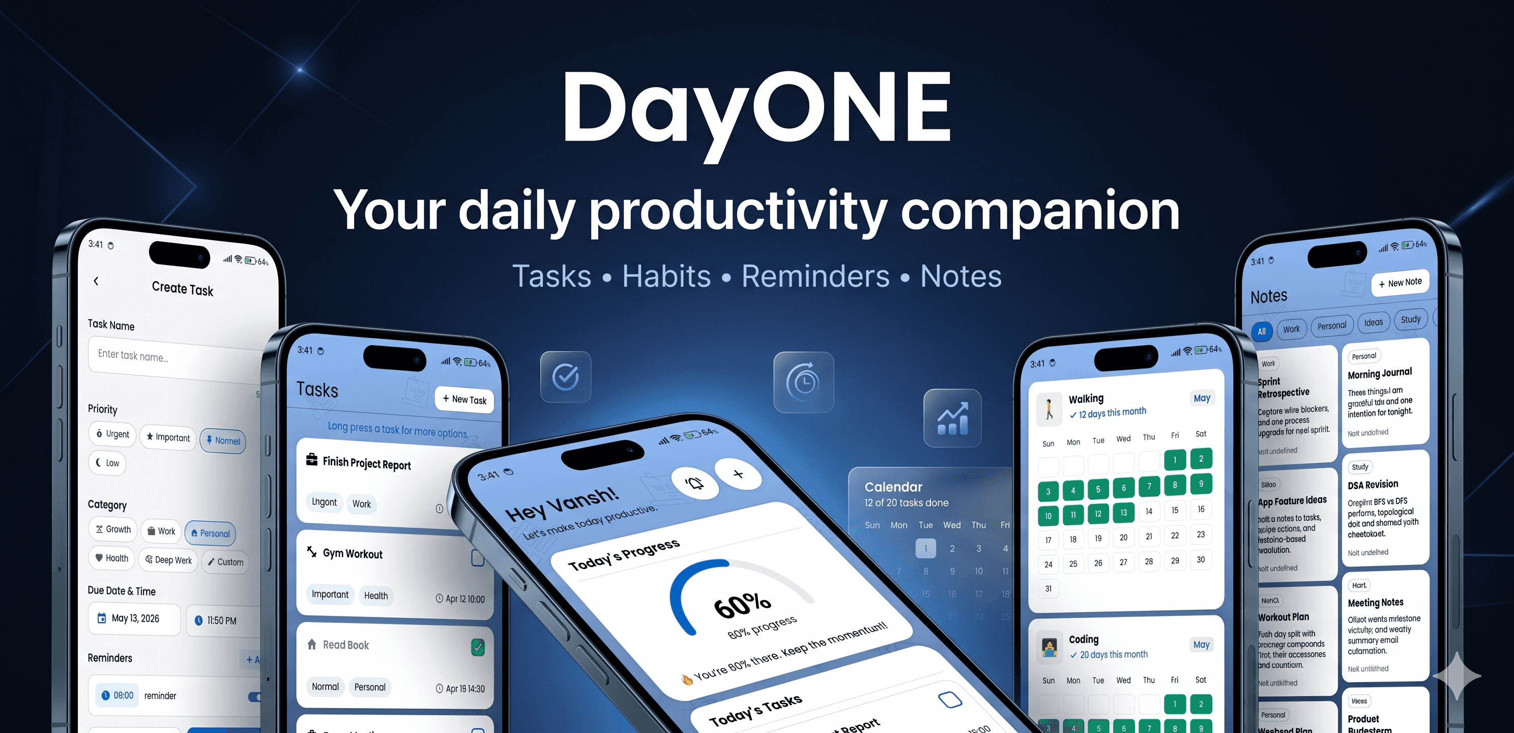 DayONE screenshot 1